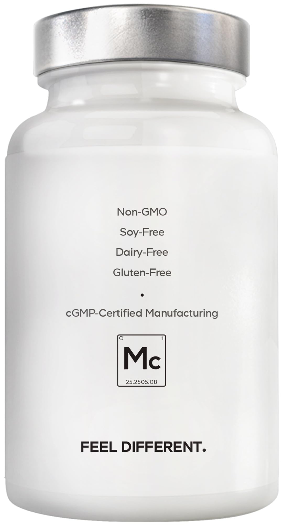 Amen Magnesium Citrate Supplement - Magnesium Pills with Vitamin B6 P5P, Taurine, Inulin, Bioperine Black Pepper - Gluten-Free, Non-GMO- 60 Capsules - Image 9