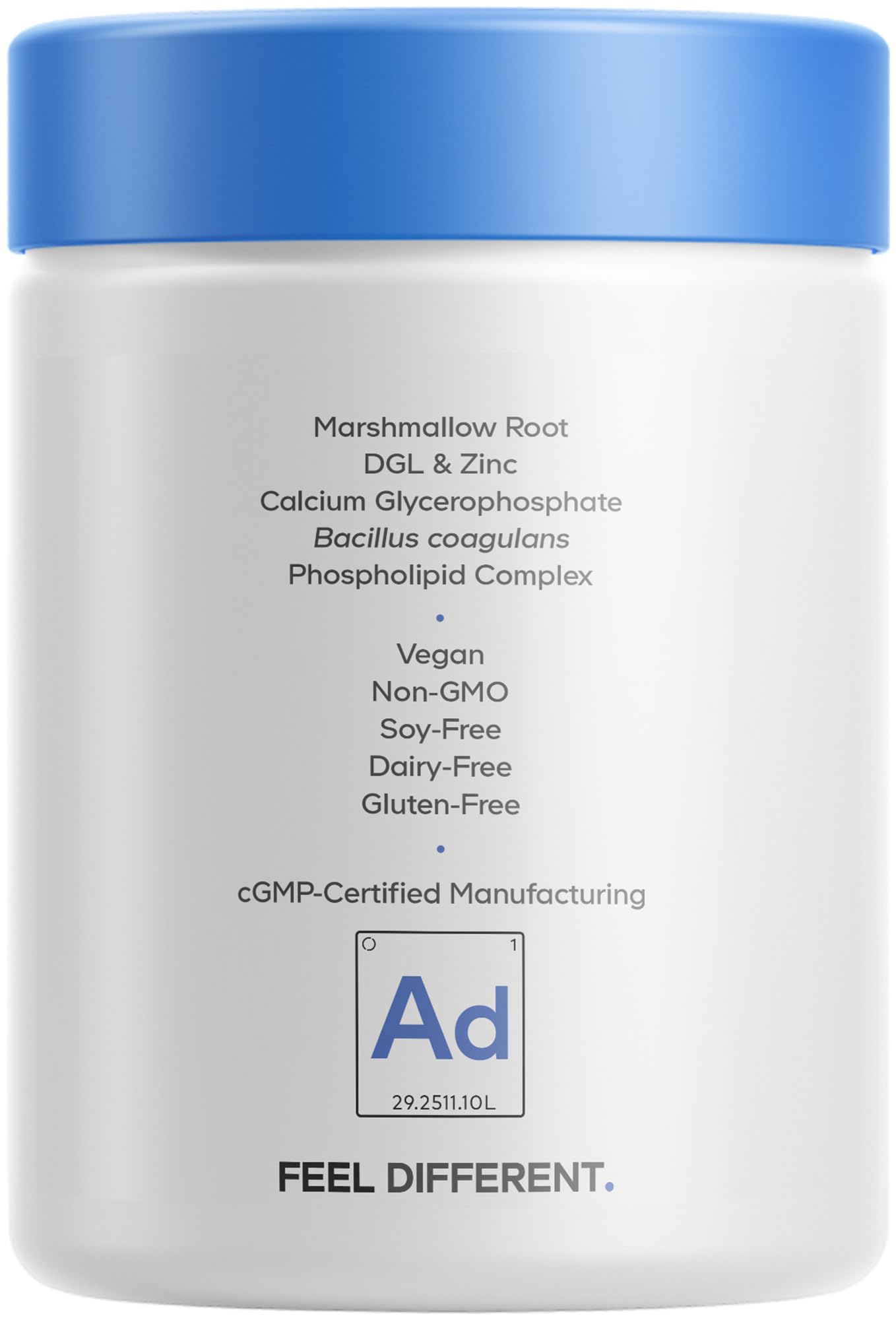 Codeage Acid Defense+ Supplement - Marshmallow Root, DGL Licorice, Aloe Vera, Probiotics, Alginic Acid, Zinc-L-Carnosine, Mastic Gum, Okra Fruit - Digestion Support - Non-GMO - 90 Capsules - Image 4