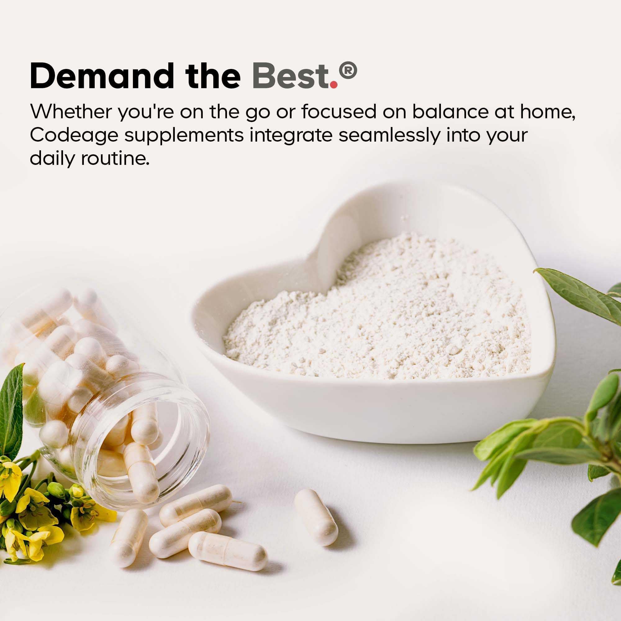 Codeage Liposomal Green Tea+ EGCG 50% Green Tea Extract, Organic Matcha Green Powder, Peppermint Leaf, Lemon Peel, Liposomal Delivery - Vegan Pils Supplement - Non-GMO - 60 Capsules - Image 8