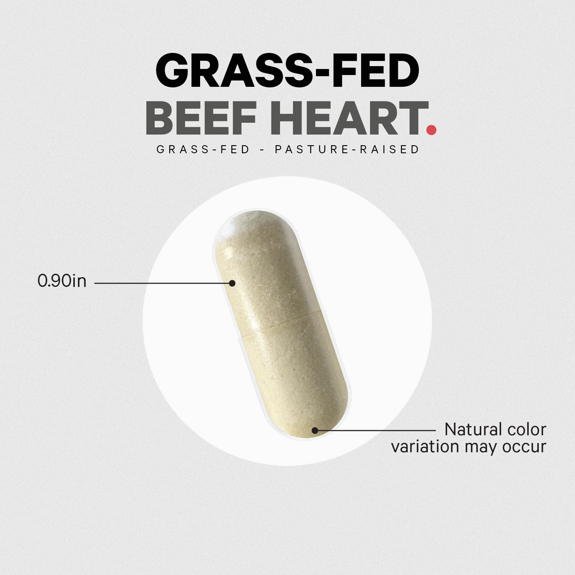 Codeage Grass Fed Beef Heart Supplement - Freeze Dried, Non-Defatted, Desiccated Glandular Supplements - Bovine Meat & Liver Pills - Beef Vitamins for Heart - Non-GMO -180 Capsules - Image 8