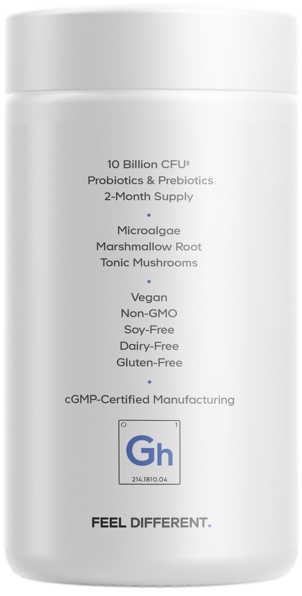 Codeage Gut Health Supplements Vegan Formula - L Glutamine, Zinc, Turkey Tail Mushroom Powder, Tonic Mushroom, Maitake, Micro Algae, Mineral, Licorice Root DGL - Probiotics, Prebiotics - 180 Capsules - Image 9