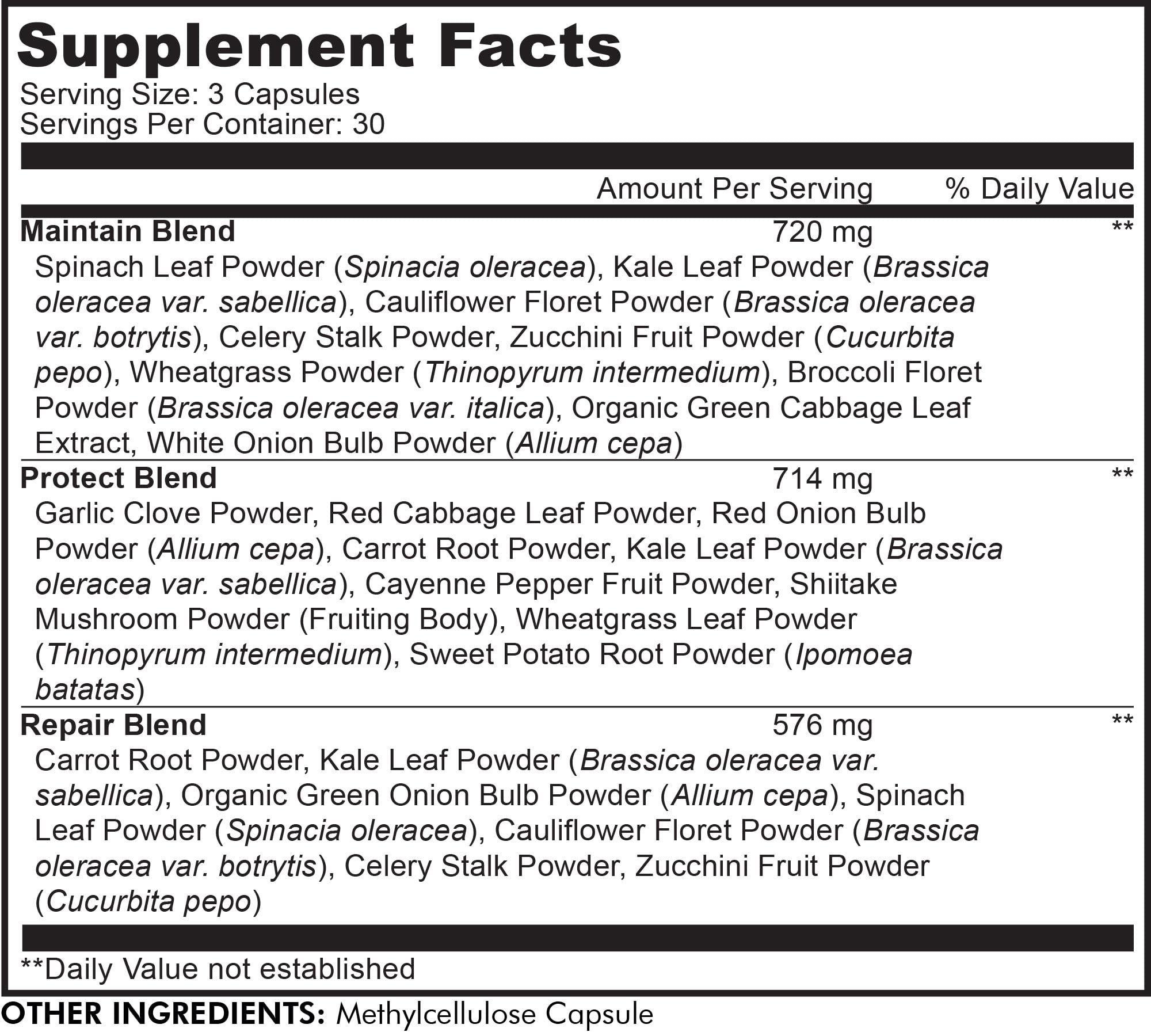 Codeage InstantFood Easy Veggies + Fast Fruits Bundle – Vegetable & Fruit Blend Capsule Supplement – Plant-Based Phytonutrient Formula – Vegan, Non-GMO – 180 Capsules - Image 5