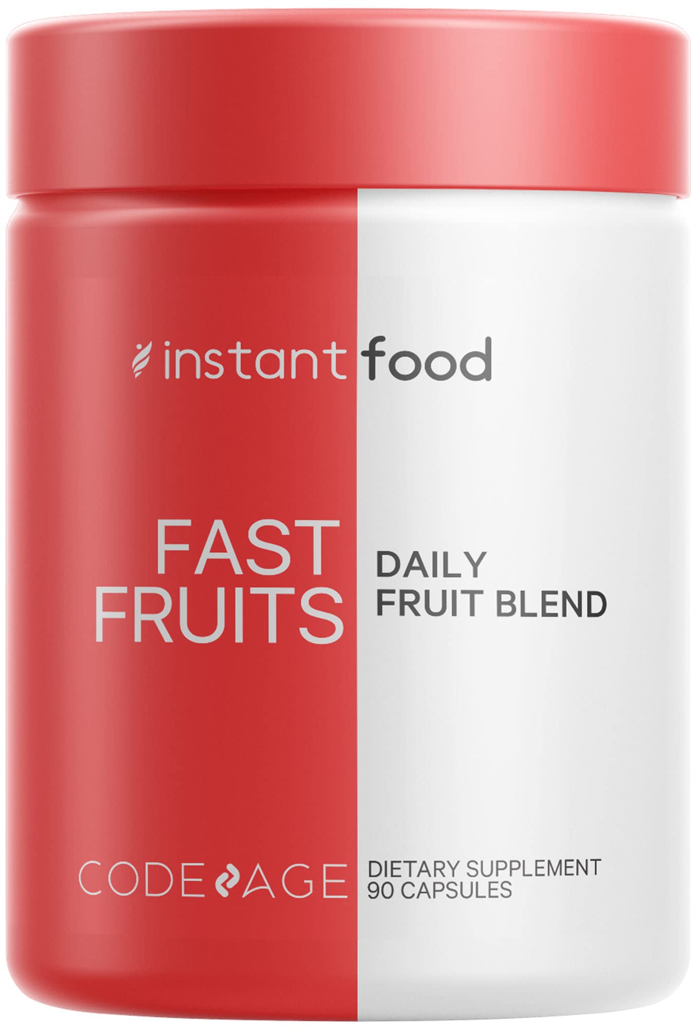 Codeage InstantFood Easy Veggies + Fast Fruits Bundle – Vegetable & Fruit Blend Capsule Supplement – Plant-Based Phytonutrient Formula – Vegan, Non-GMO – 180 Capsules - Image 7