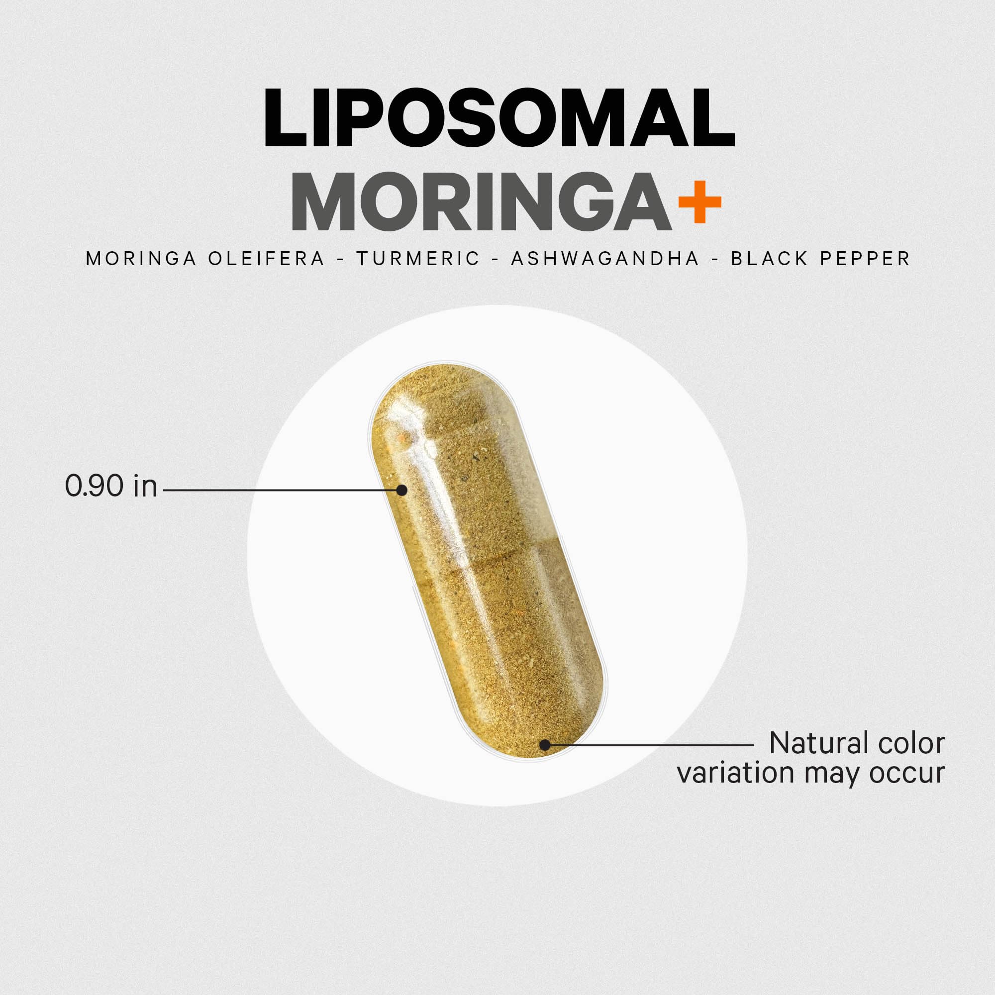 Codeage Liposomal Moringa+ Supplement, 400mg Moringa 50:1 Extract - Turmeric, Ashwagandha, Black Pepper, 3-Month Supply, Vegan Moringa Powder - 180 Capsules - Image 8