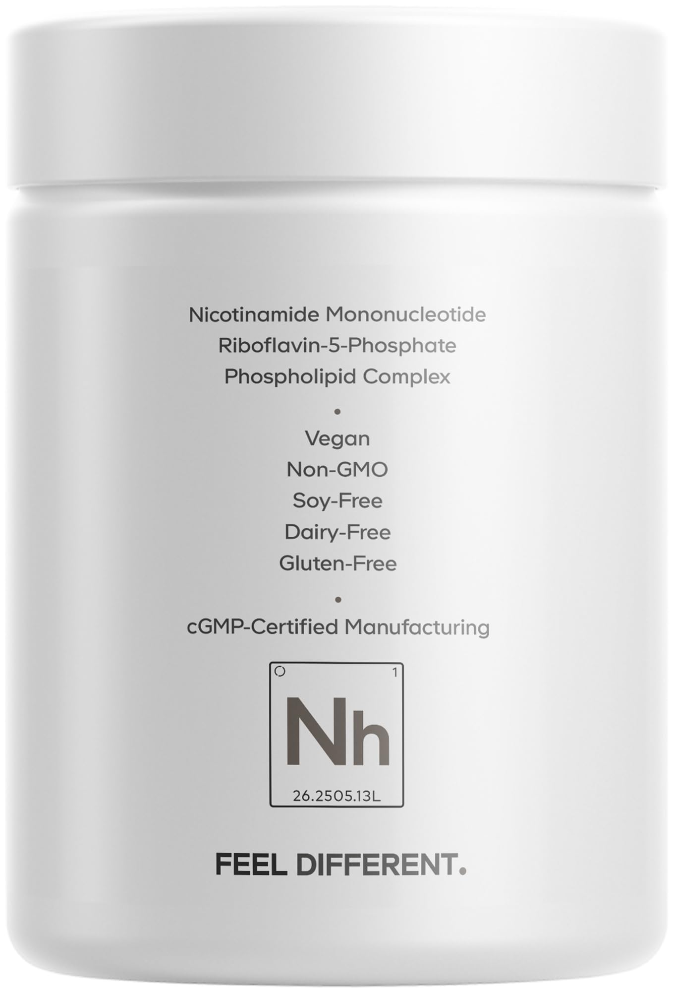 Codeage Liposomal NMNH Platinum - 500 mg NMNH Supplement, NAD+ Precursor with Quercetin, Pterostilbene, Apigenin, Active B Vitamins B2 Riboflavin & Vitamin B12 Methylcobalamin - Non-GMO - 60 Capsules - Image 9