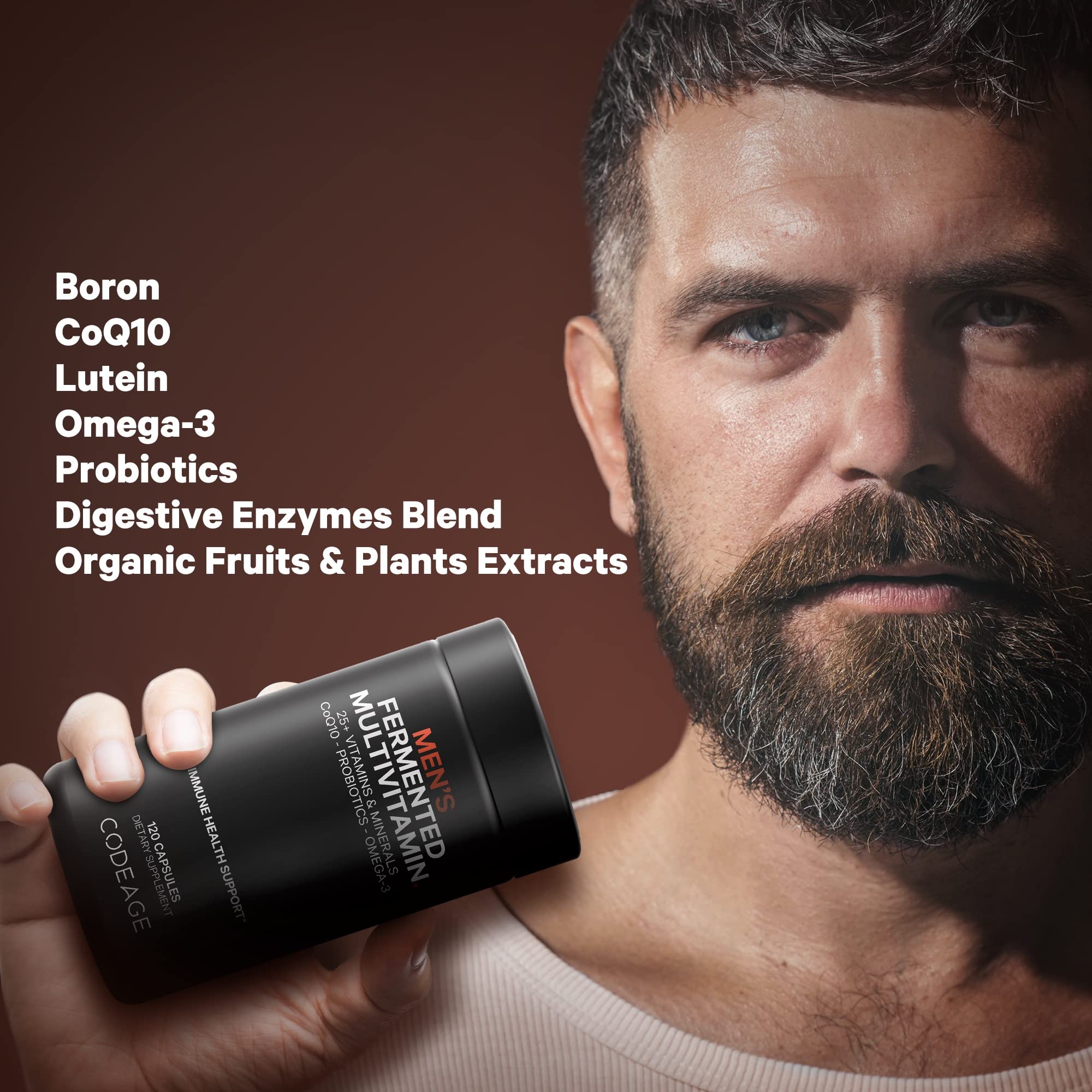 Codeage - Multi Collagen Protein + Men’s Daily Multivitamin Bundle - Image 8