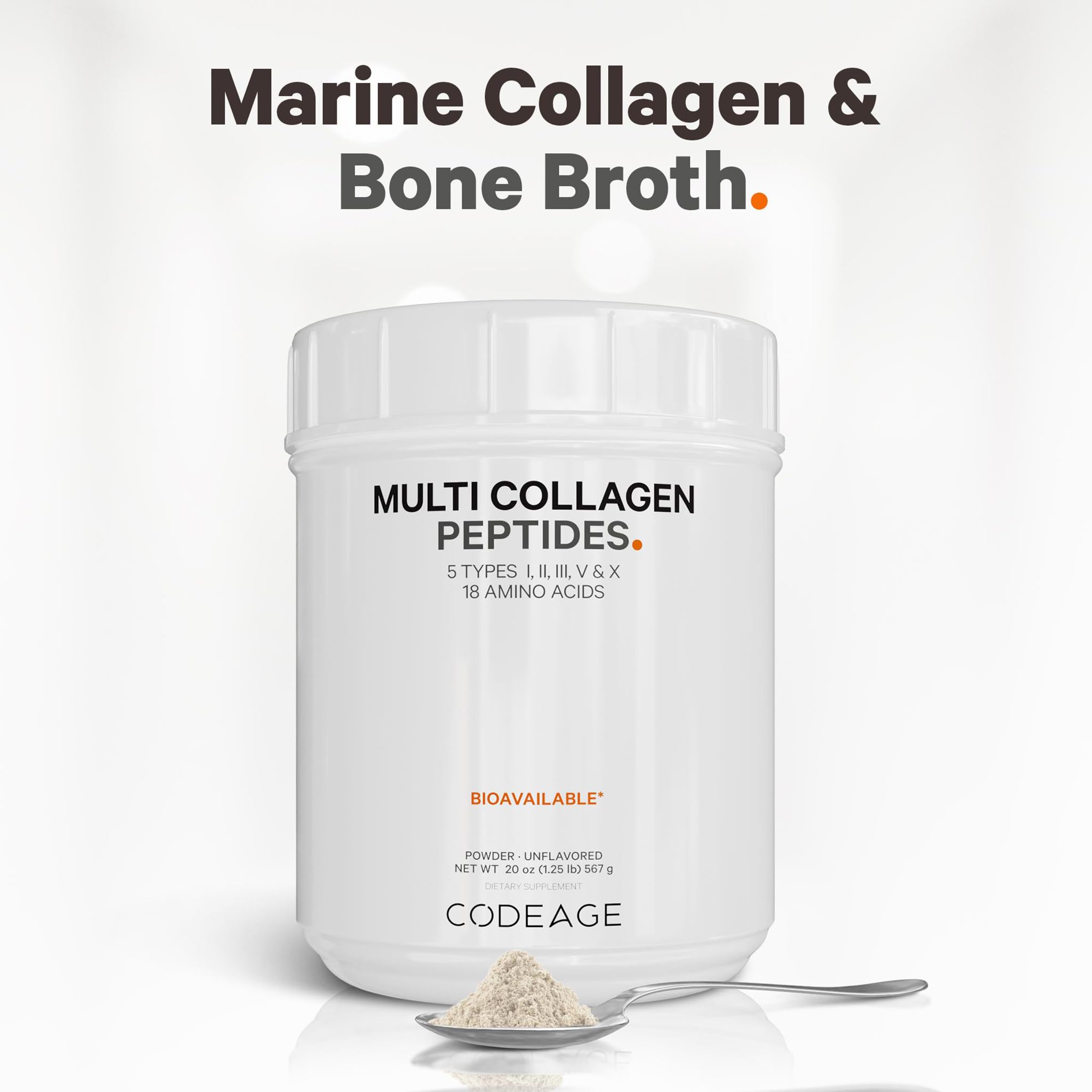 Codeage - Multi Collagen Protein + Men’s Daily Multivitamin Bundle - Image 6