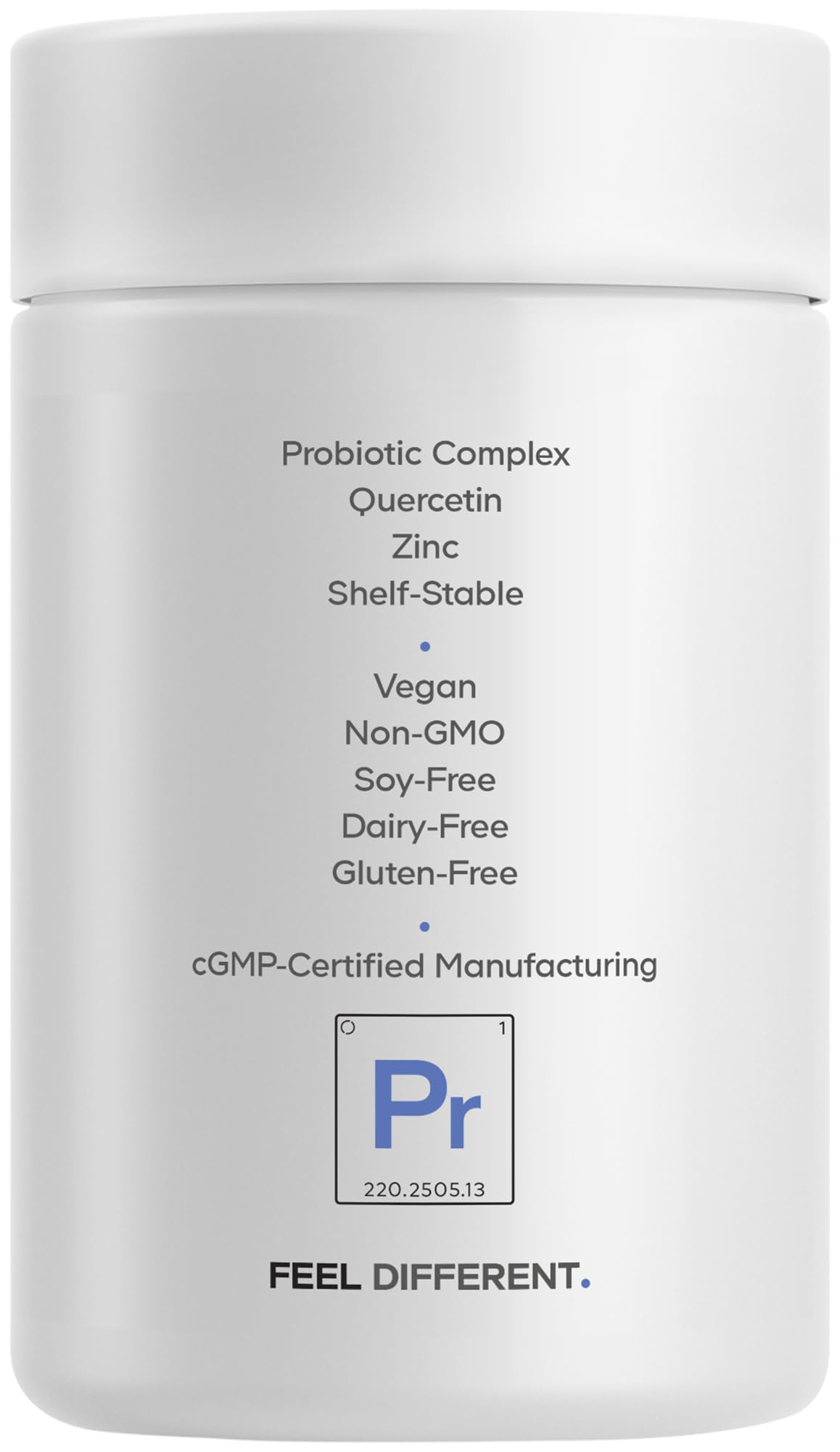 Codeage Probiotic+ 100 Billion CFU Supplement - 12-Strain Probiotic Blend, Organic Prebiotic Fiber, Postbiotics, Vitamin D3, Zinc Bisglycinate, Quercetin - for Men & Women - Non-GMO- 30 Capsules - Image 9