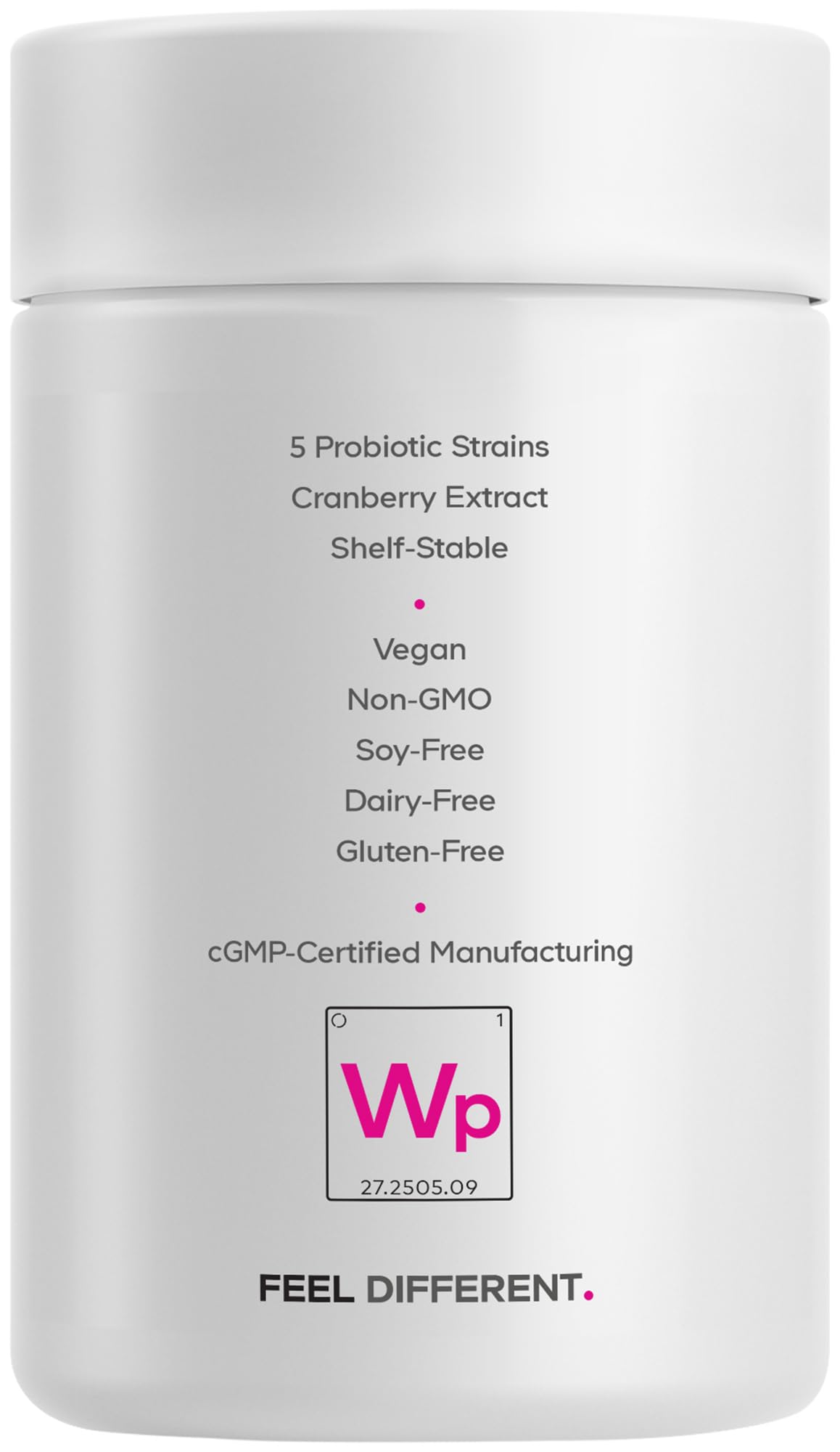 Codeage Women’s Daily Probiotic Supplement – 50 Billion CFU Supplement, Cranberry Fruit Powder, Prebiotic Chicory Root Inulin – Women’s Wellness Support – 1 Capsule Per Serving - Non-GMO – 30 Capsules - Image 9
