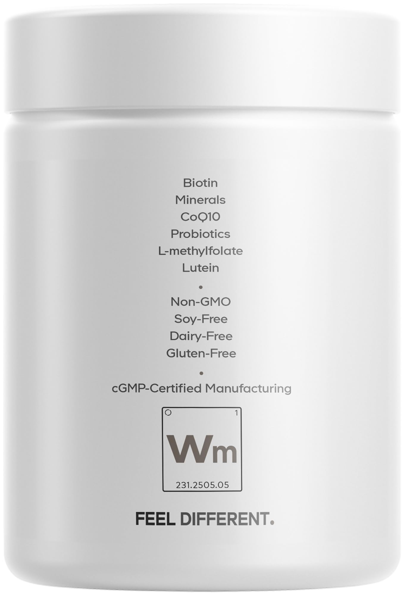 Codeage Women’s Multivitamin Platinum - Vitamins A D3 K1 K2 B12 & Minerals, CoQ10, Skin, Hair & Nails Complex, Collagen, Botanicals, Probiotics, Fermented Greens, Lutein, Astaxanthin - 90 Capsules - Image 9